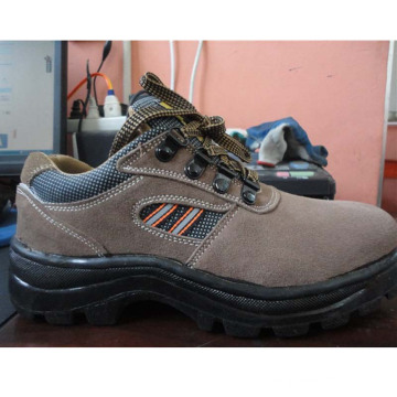 Estilo básico de couro Segurança Outsole Footwear Working Working Shoes